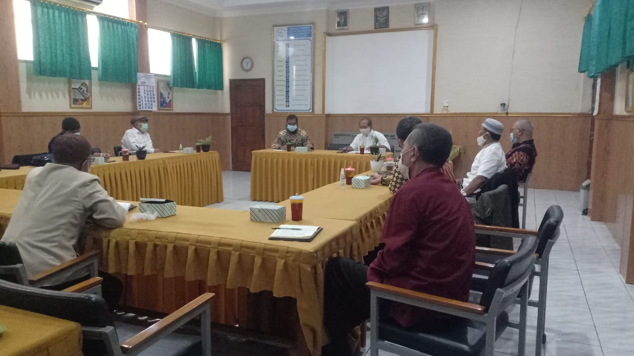 Jum'at, 3 September 2021. Rapat Persiapan HUT DPKS Surakarta ke - 18